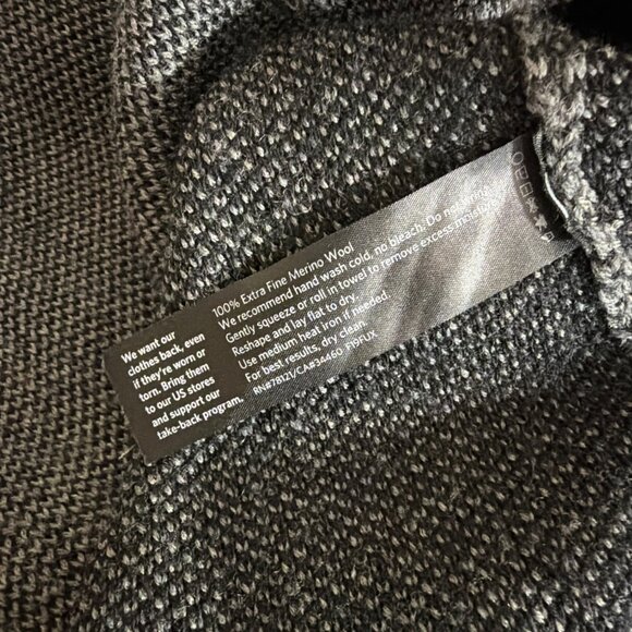 Eileen Fisher 100% Extra Fine Merino Wool Sweater Tunic Size S - Picture 4 of 4